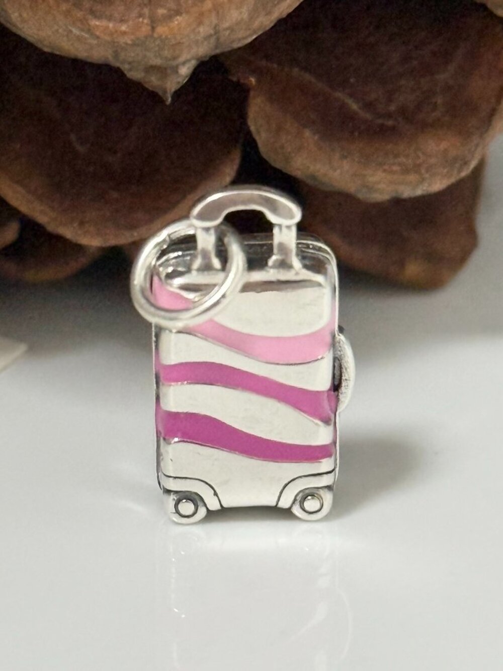 Enamel Roller Bag Charm